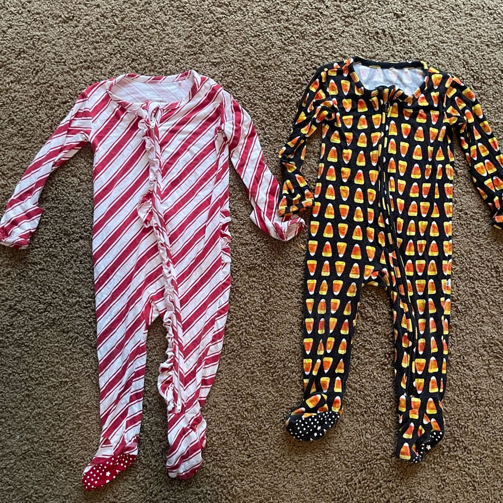 Little Pajama Co Holiday Zippys